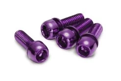 Reverse - Set De 4 Vis Pour étrier De Freins - M6x18mm -Vélo Électrique Accessoires reverse set 4 vis etrier frein m6 18 mm violet 3840x2160